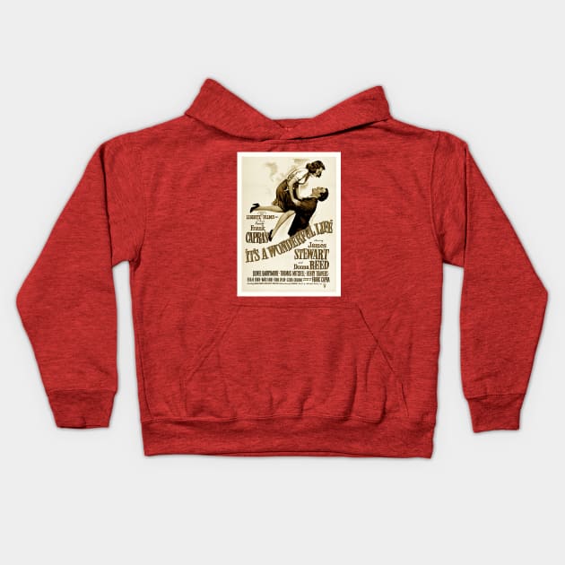 IT's A Wonderful Life Kids Hoodie by Vandalay Industries